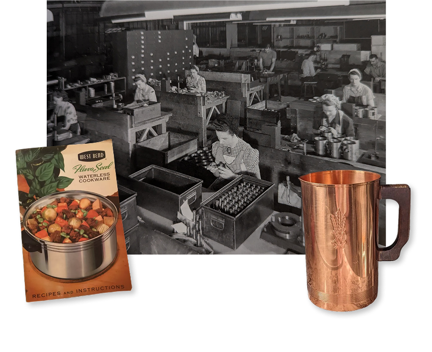 1930s West Bend factory and catalog
