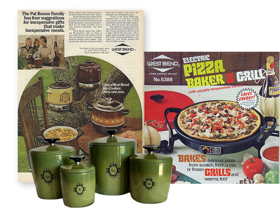 West Bend marketing catalogs from the 1970s