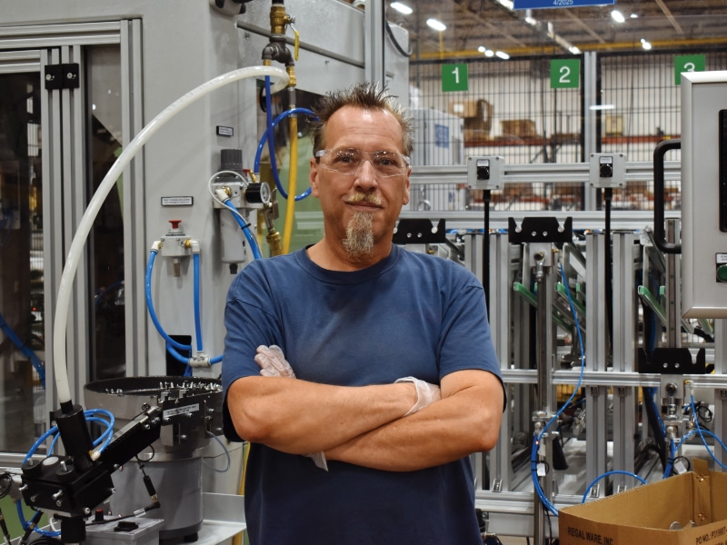 West Bend Company Employee Shawn B.