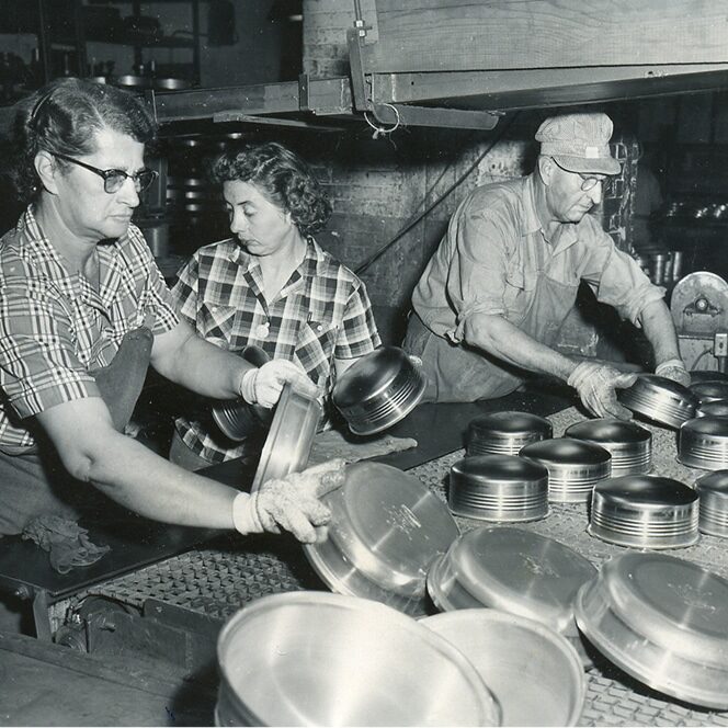 Regal Ware cookware plant in early 1900s
